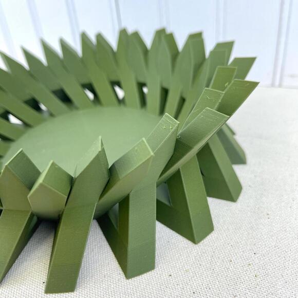 Modern Storage Bowl, Novi Catch-All Bowl, Spiky Design, Functional Art - Picture 5 of 10